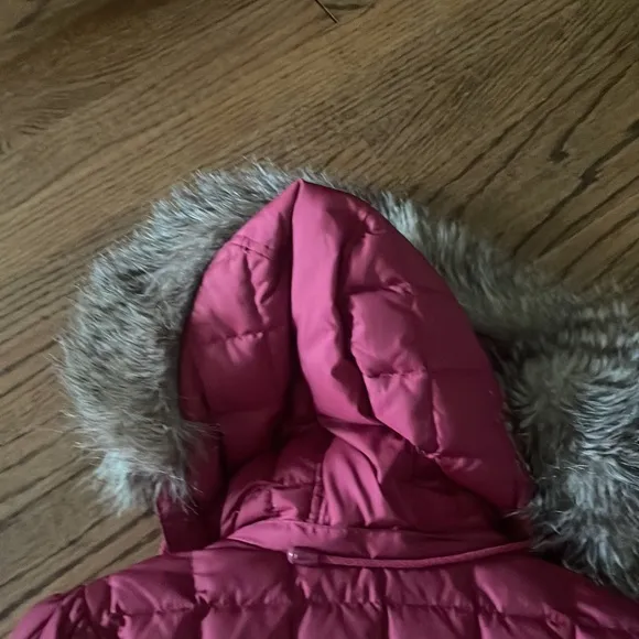 Beautiful burgundy Juicy Couture winter jacket- looks brand new