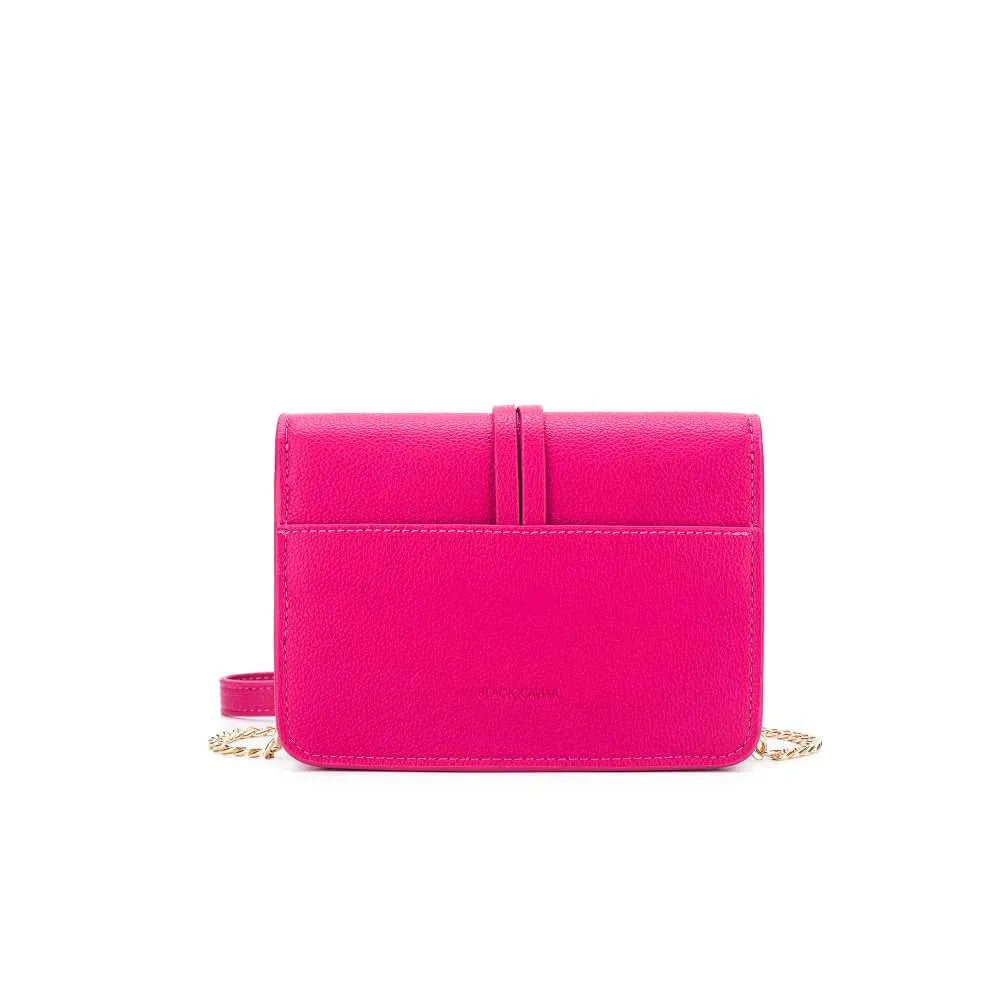 Black Caviar Gigi Crossbody Bag Magenta