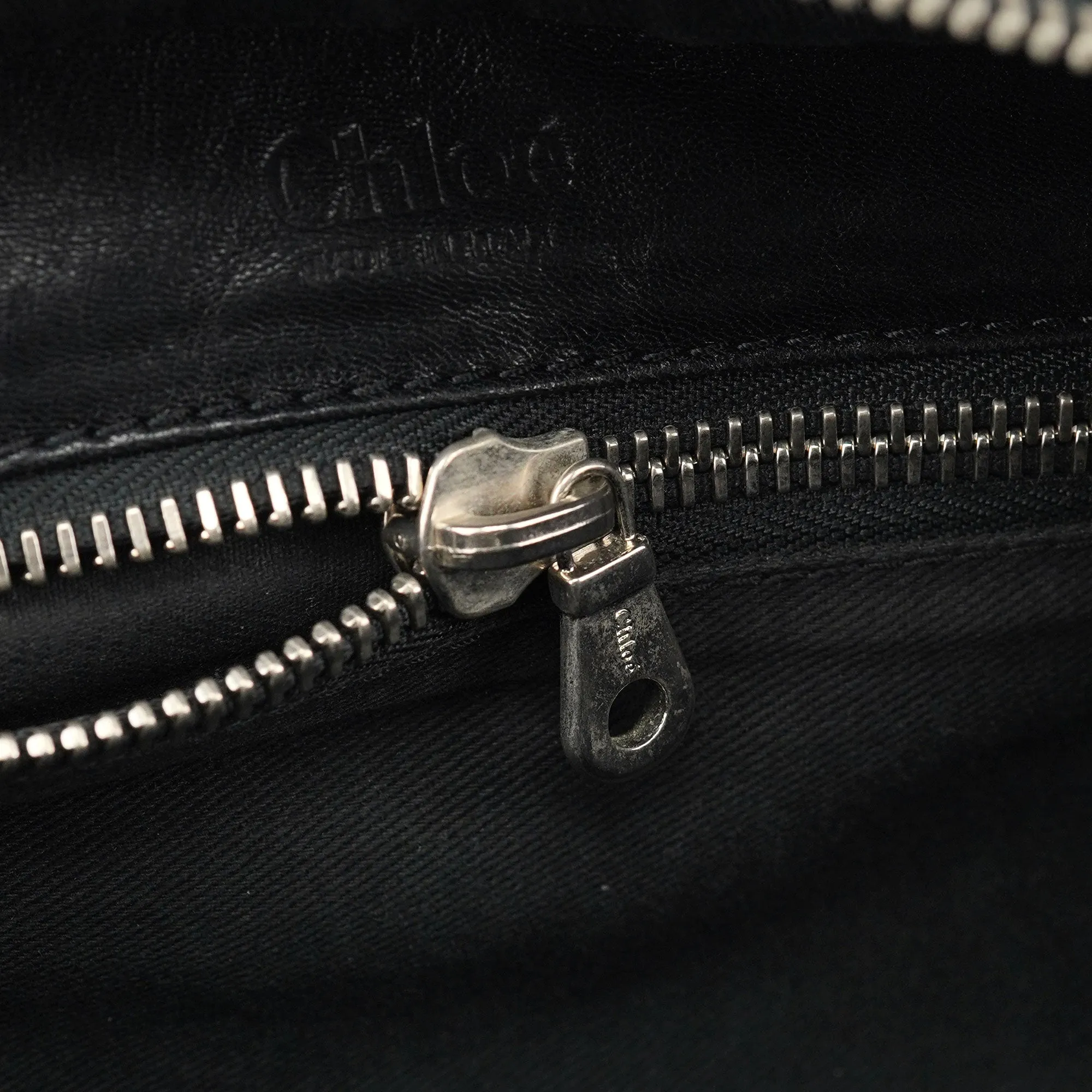 Black Lambskin Betty Tote Bag