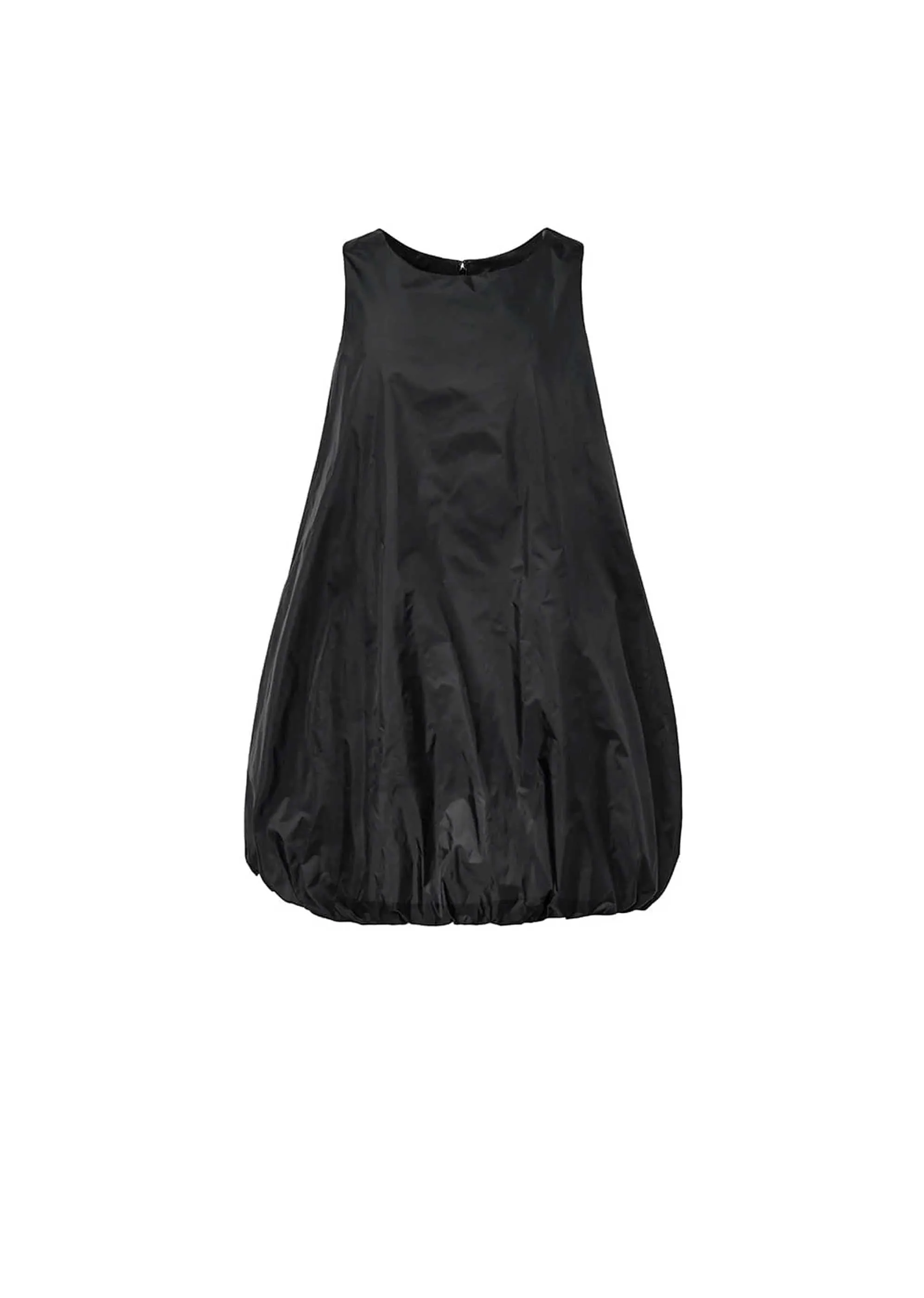 Black Volume Mini Dress