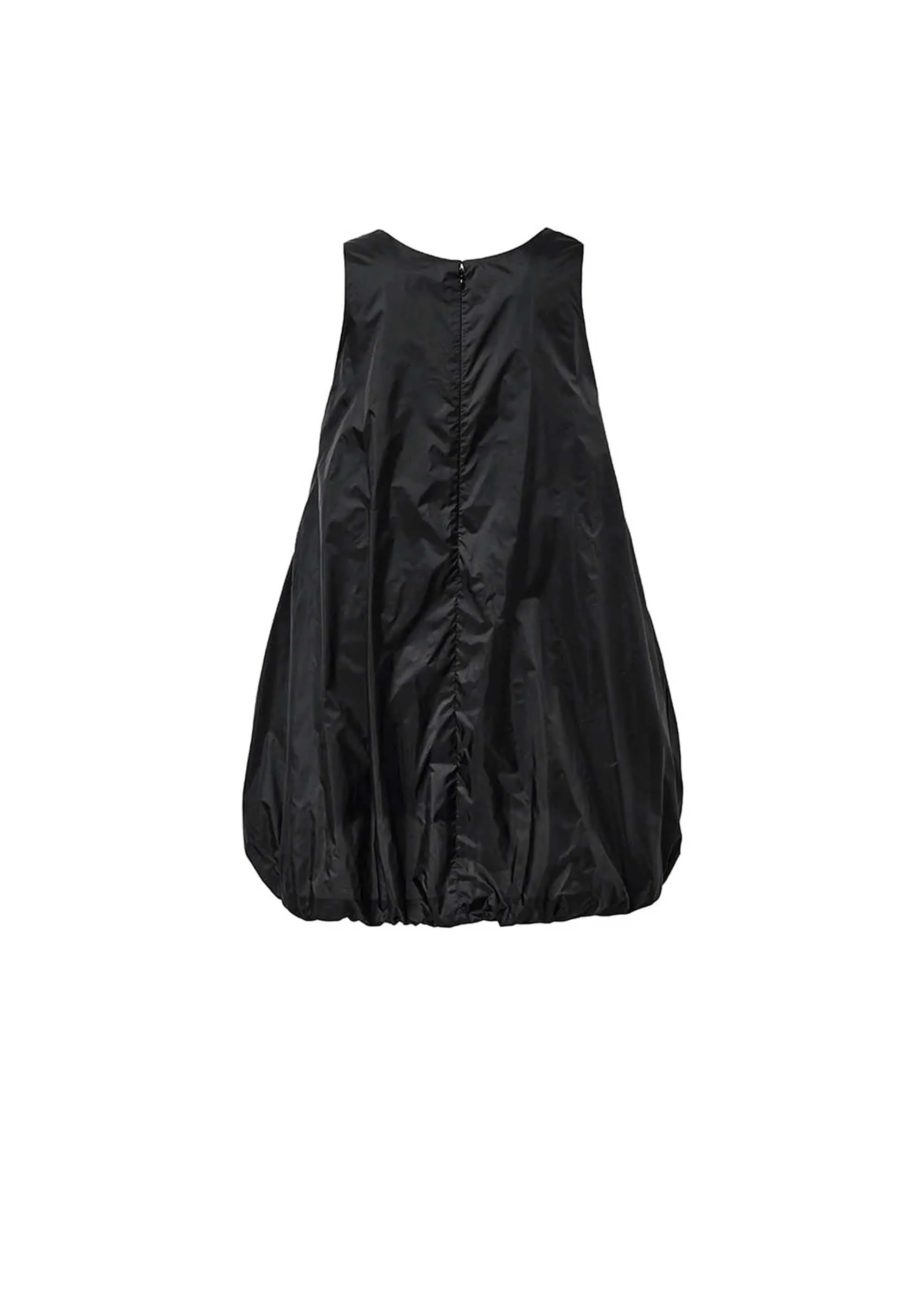 Black Volume Mini Dress