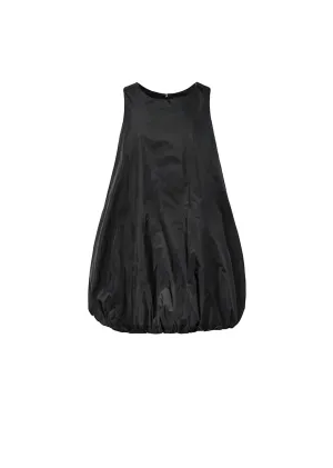 Black Volume Mini Dress