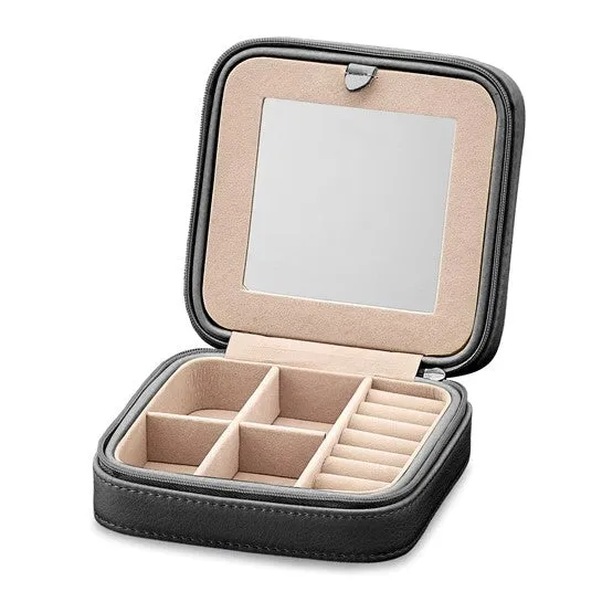 Black Zippered Jewelry Case