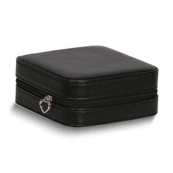 Black Zippered Jewelry Case