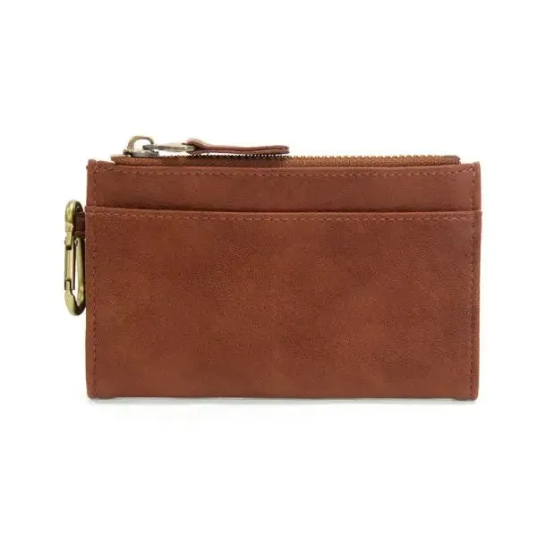 BOBBIE BIFOLD WALLET WITH CARABINER