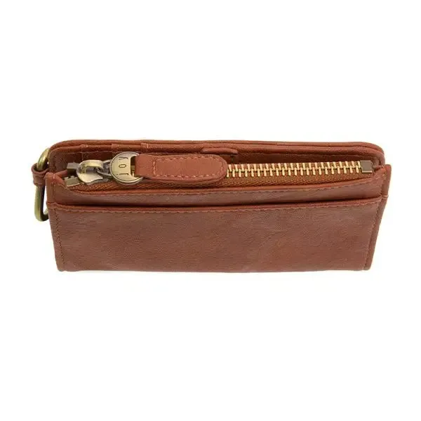 BOBBIE BIFOLD WALLET WITH CARABINER
