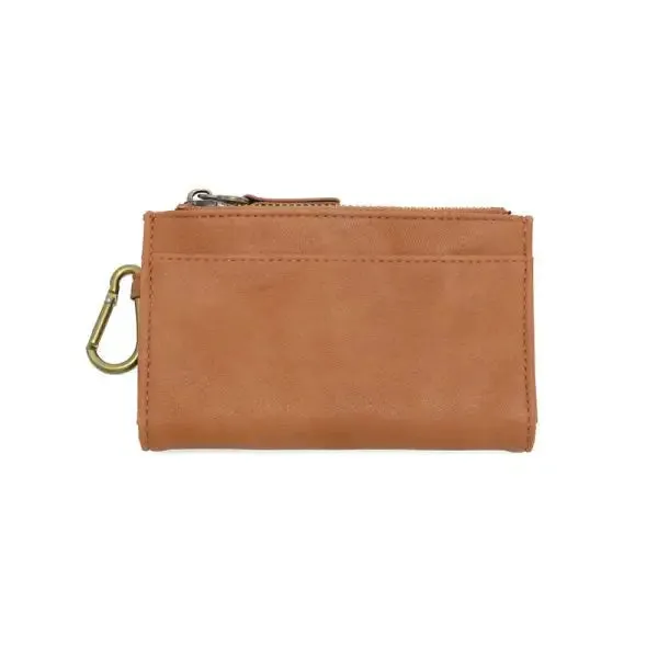 BOBBIE BIFOLD WALLET WITH CARABINER