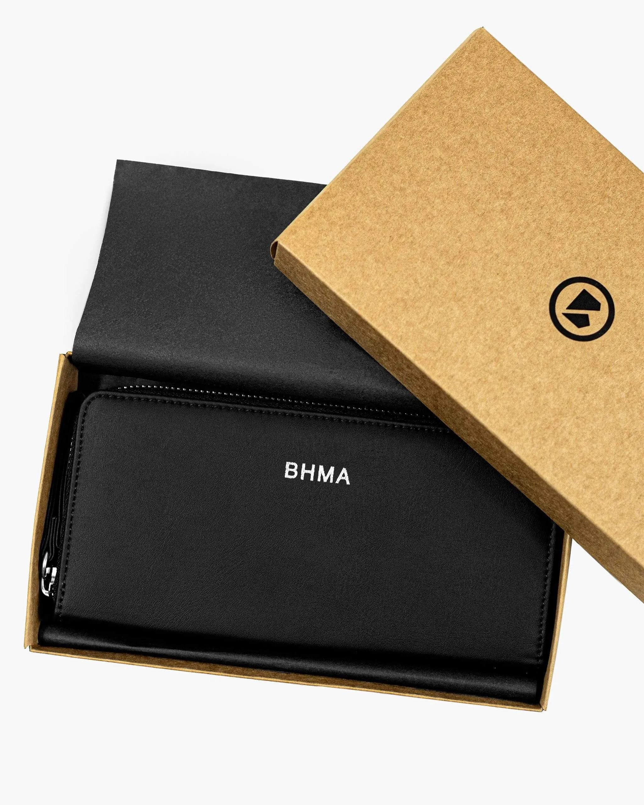 Bohema Mia Apple Leather Vegan Wallet | Black