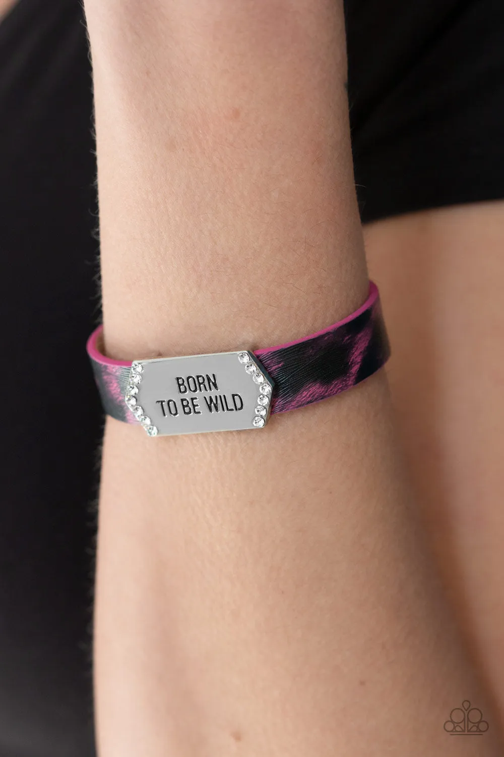 Born To Be Wild Pink Urban Bracelet