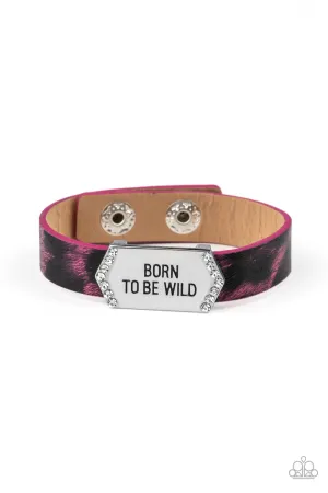 Born To Be Wild Pink Urban Bracelet