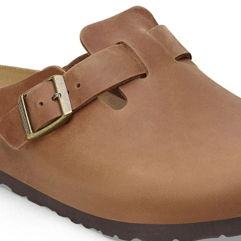 BOSTON OILED LEATHER COGNAC R