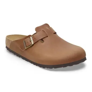 BOSTON OILED LEATHER COGNAC R