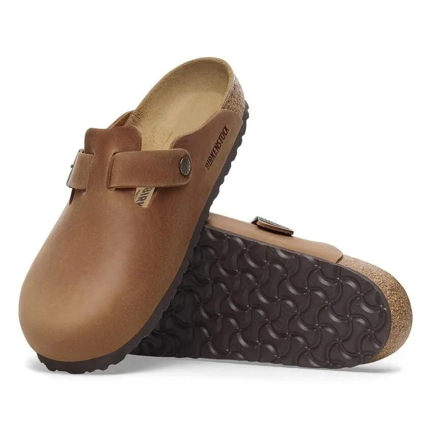 BOSTON OILED LEATHER COGNAC R