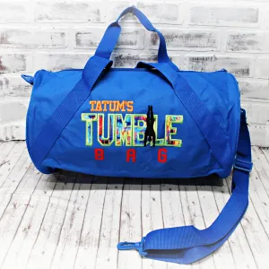 Bright Abstract Tumble Personalized Duffle or Tote Bag