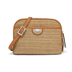 Brighton Natural Luggage Pretty Tough Jojo Straw Organizer