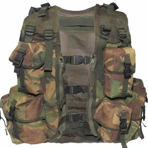 British Army Woodland DPM Assault Vest