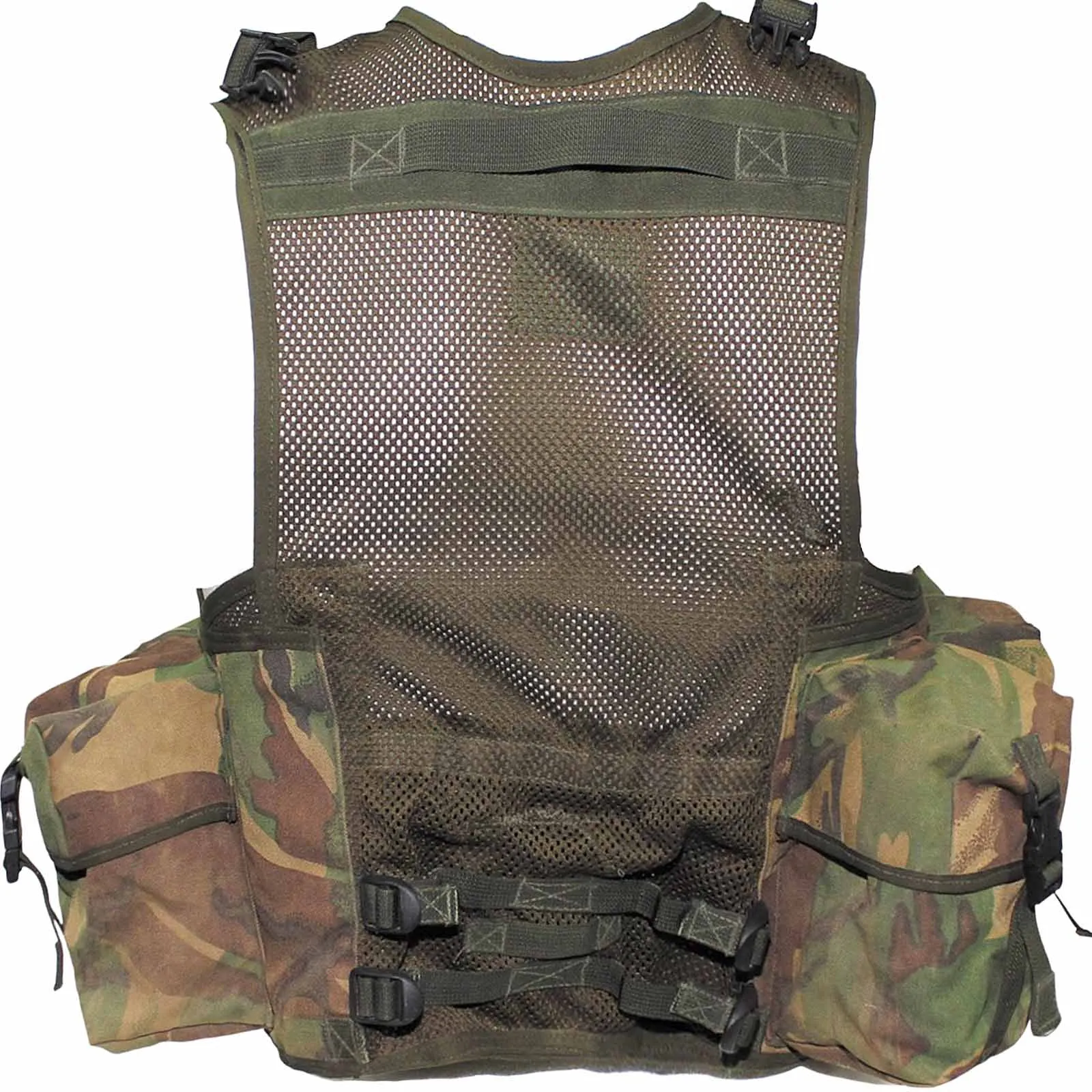 British Army Woodland DPM Assault Vest
