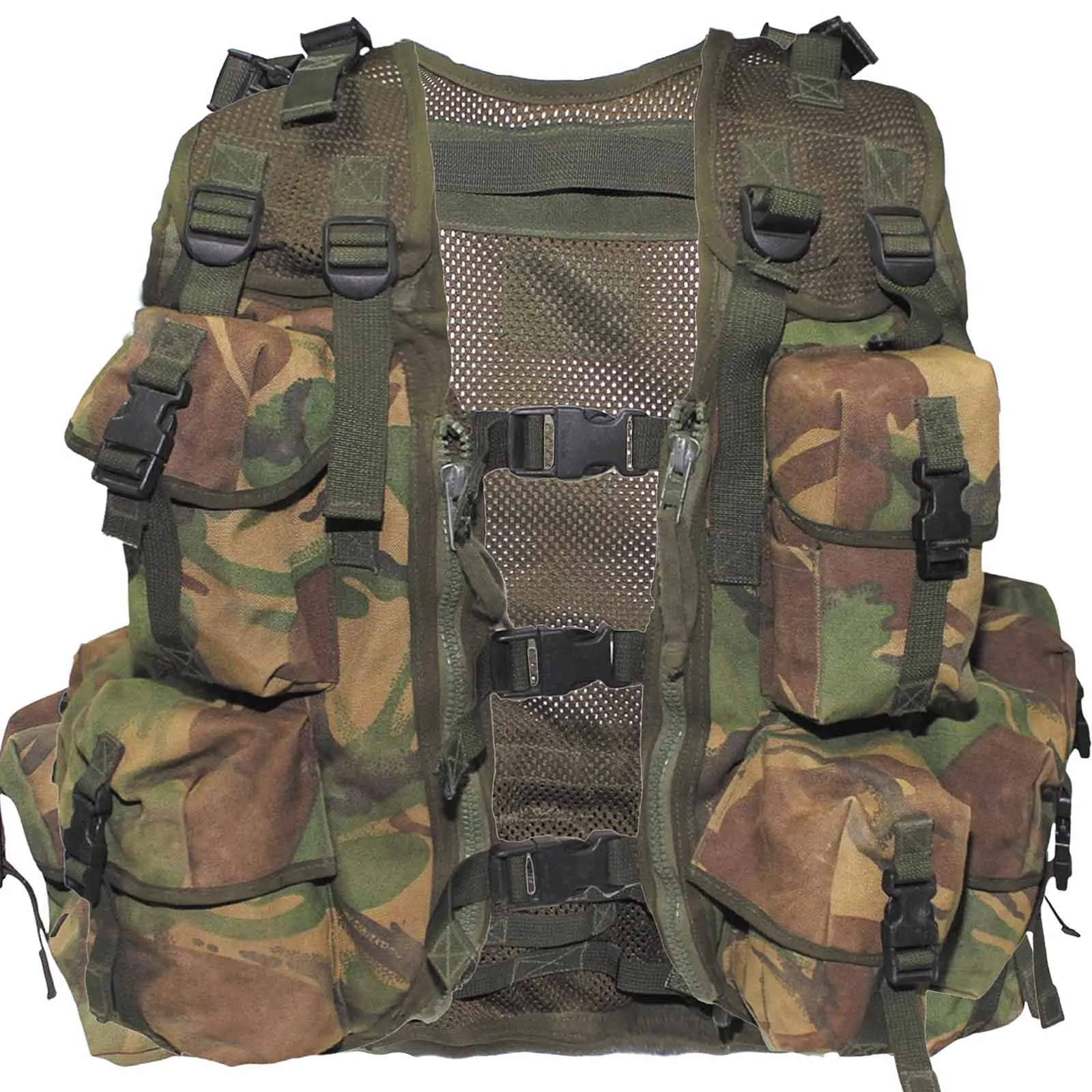 British Army Woodland DPM Assault Vest