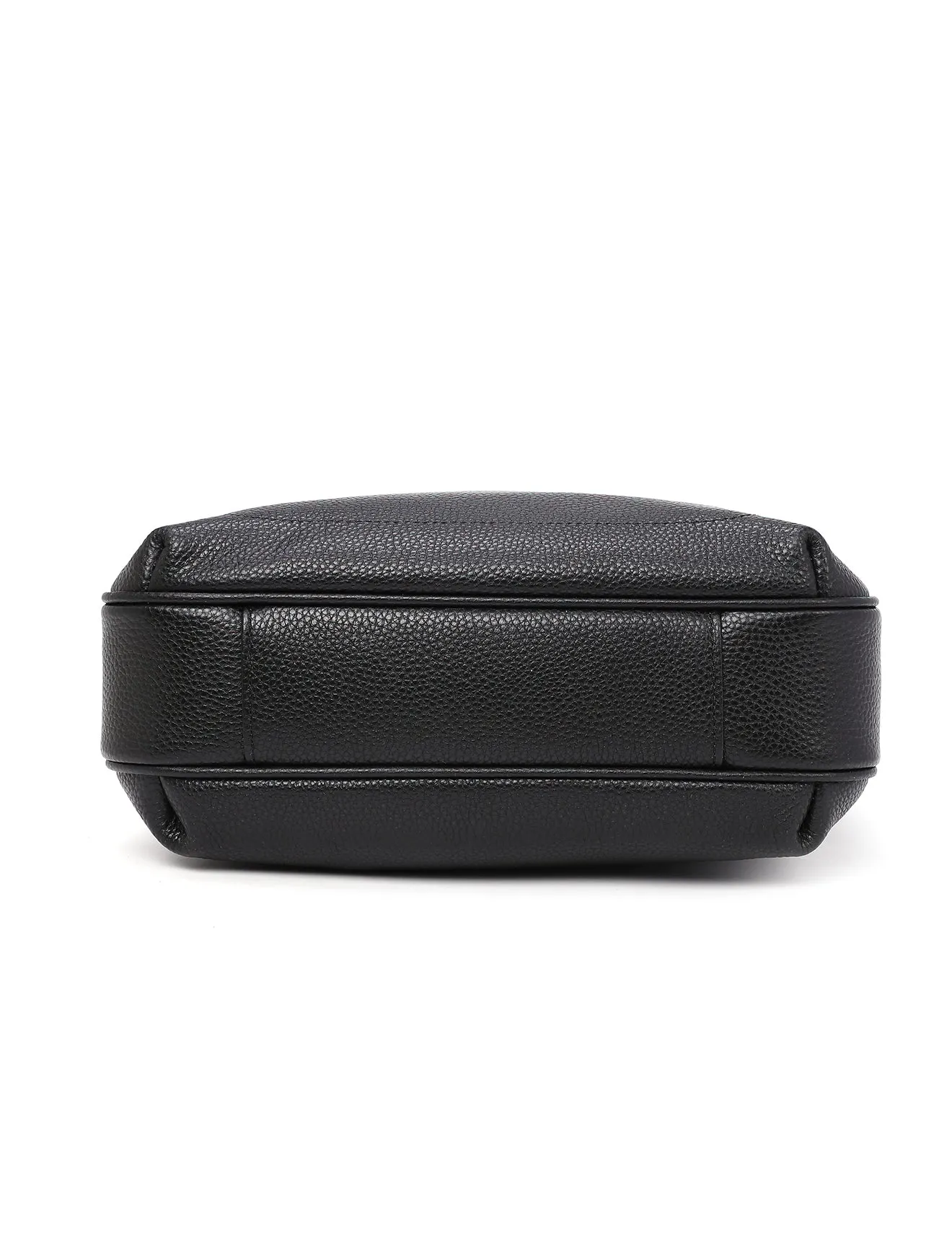 BROOKE TRIPLE COMPARTMENT LEATHER XBODY BAG- E1-0828-BLK-SALE