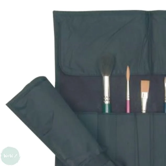 Brush Storage & Carrying -  Artcare by Mapac - BRUSH WALLET - Nylon Brush roll