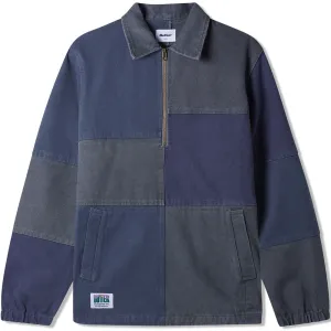 Butter Goods Washed Canvas Patchwork Jacket Washed Navy