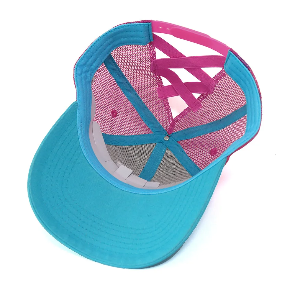 Cactus Hat - Pink/Teal