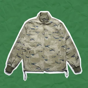 Camo Ripstop Windbreaker Jacket (M)