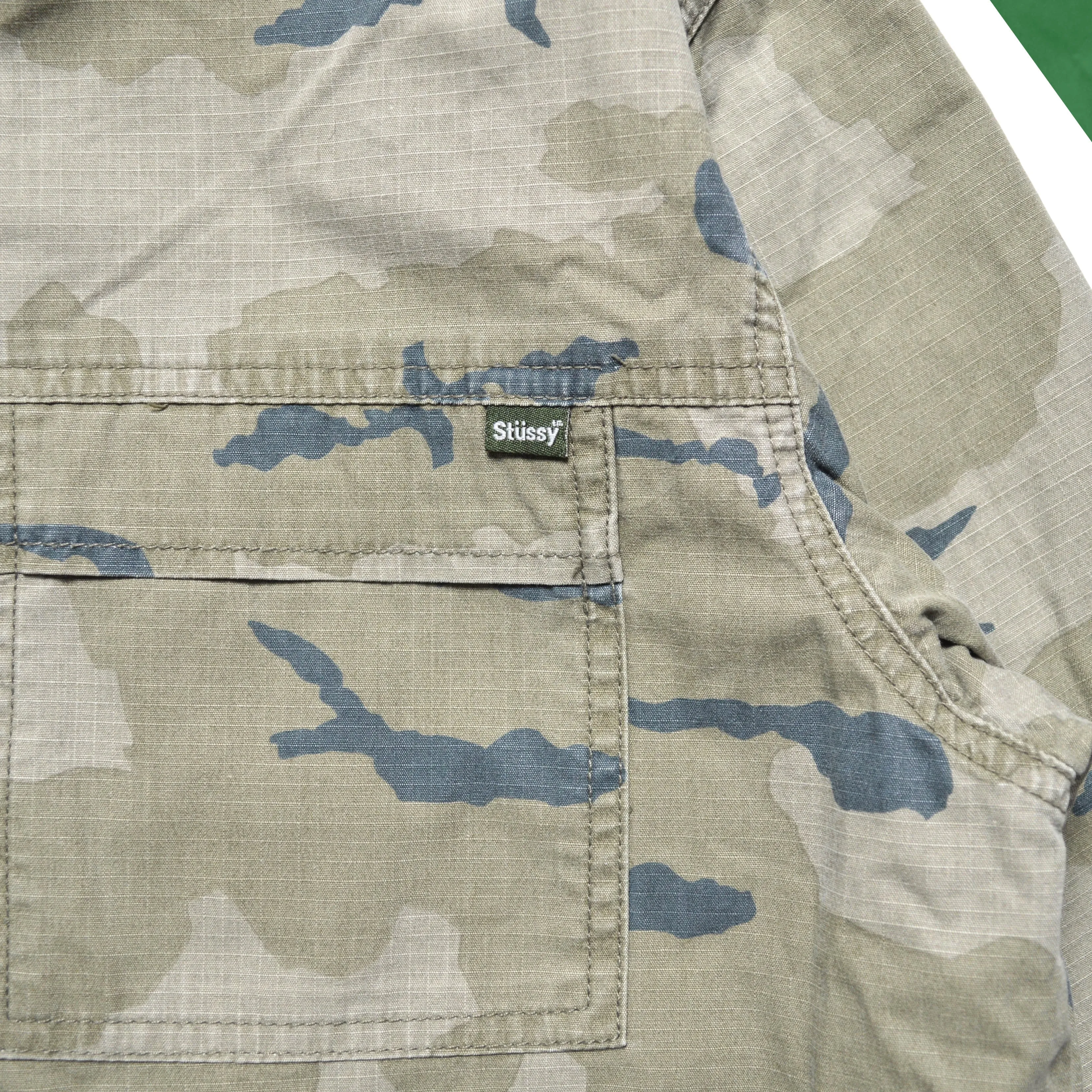 Camo Ripstop Windbreaker Jacket (M)