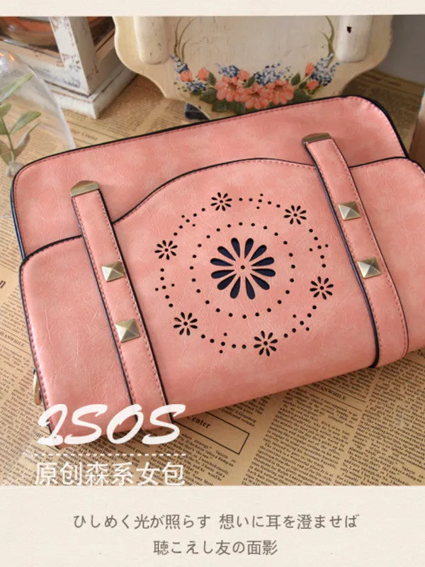 candy color folk bag