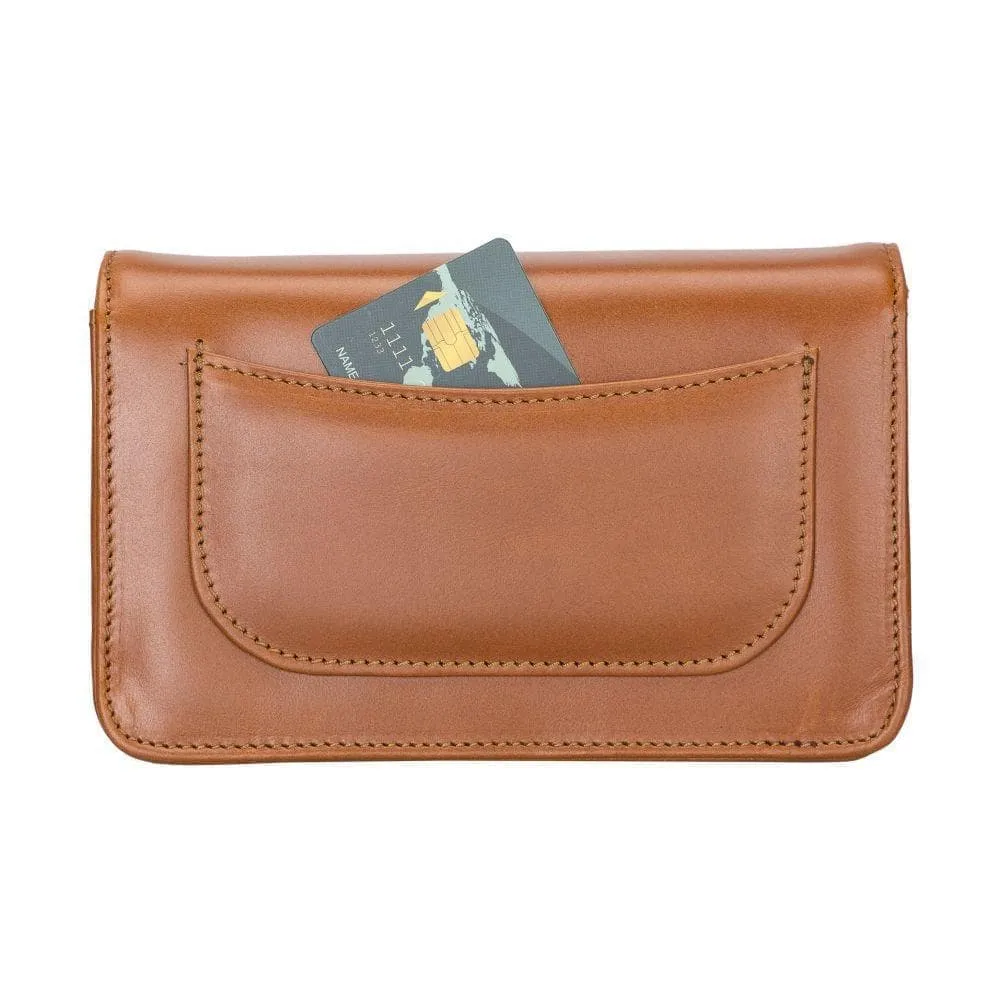 Carmela Genuine Leather Handbag with Strap for Women