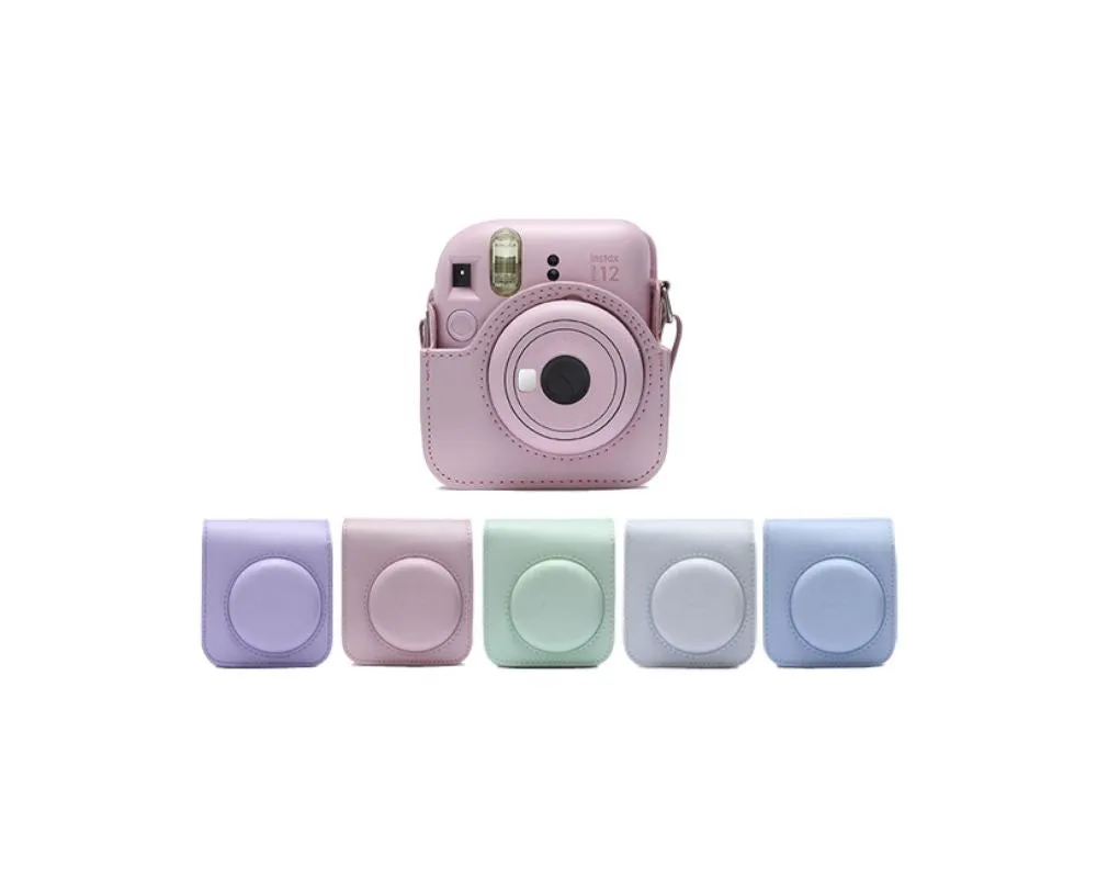 Case all colors for Instax Mini 12:  Style meets protection for your perfect shot
