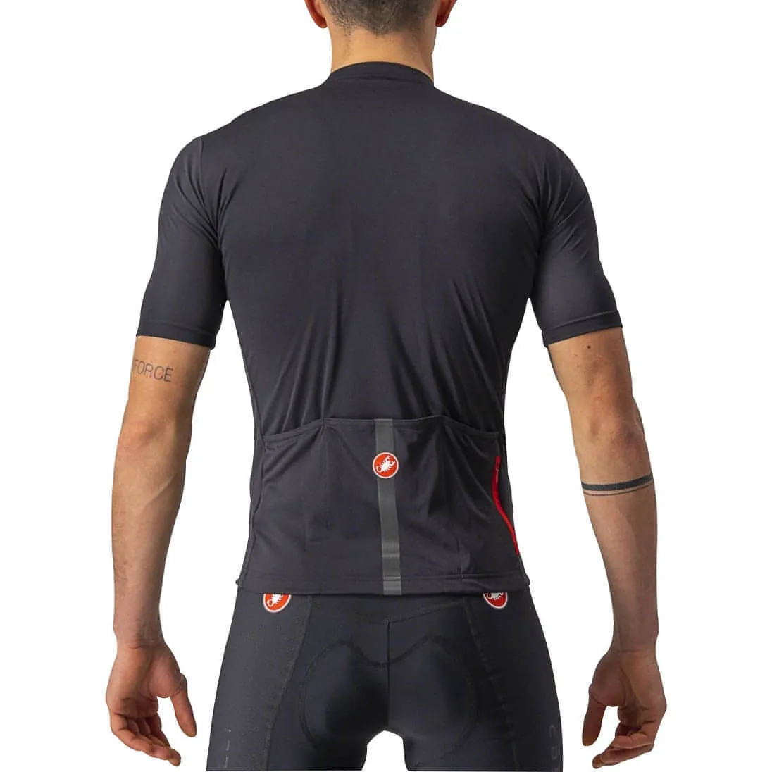 Castelli Classifica Short Sleeve Mens Cycling Jersey - Black