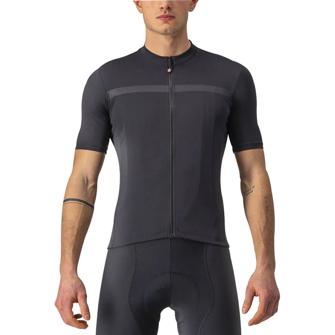 Castelli Classifica Short Sleeve Mens Cycling Jersey - Black