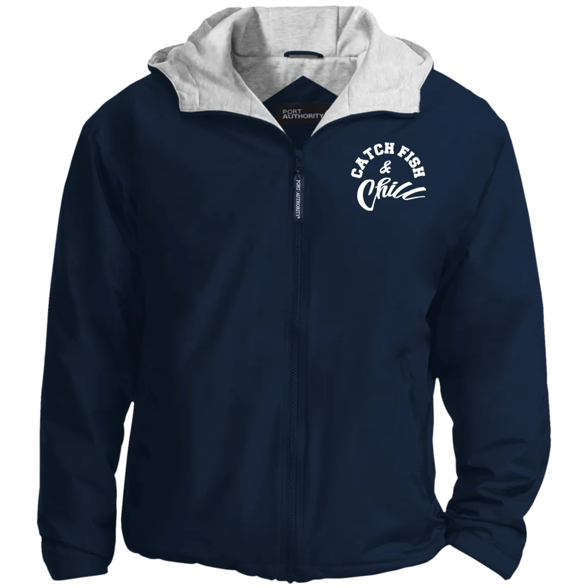 CATCH FISH & CHILL STITCHED CREW Jacket