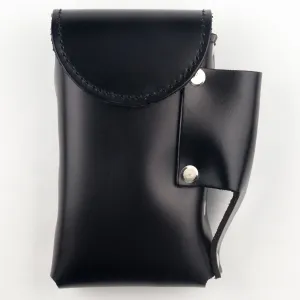 CC501V-23 - Ladies Cigarette Case- Plain Black