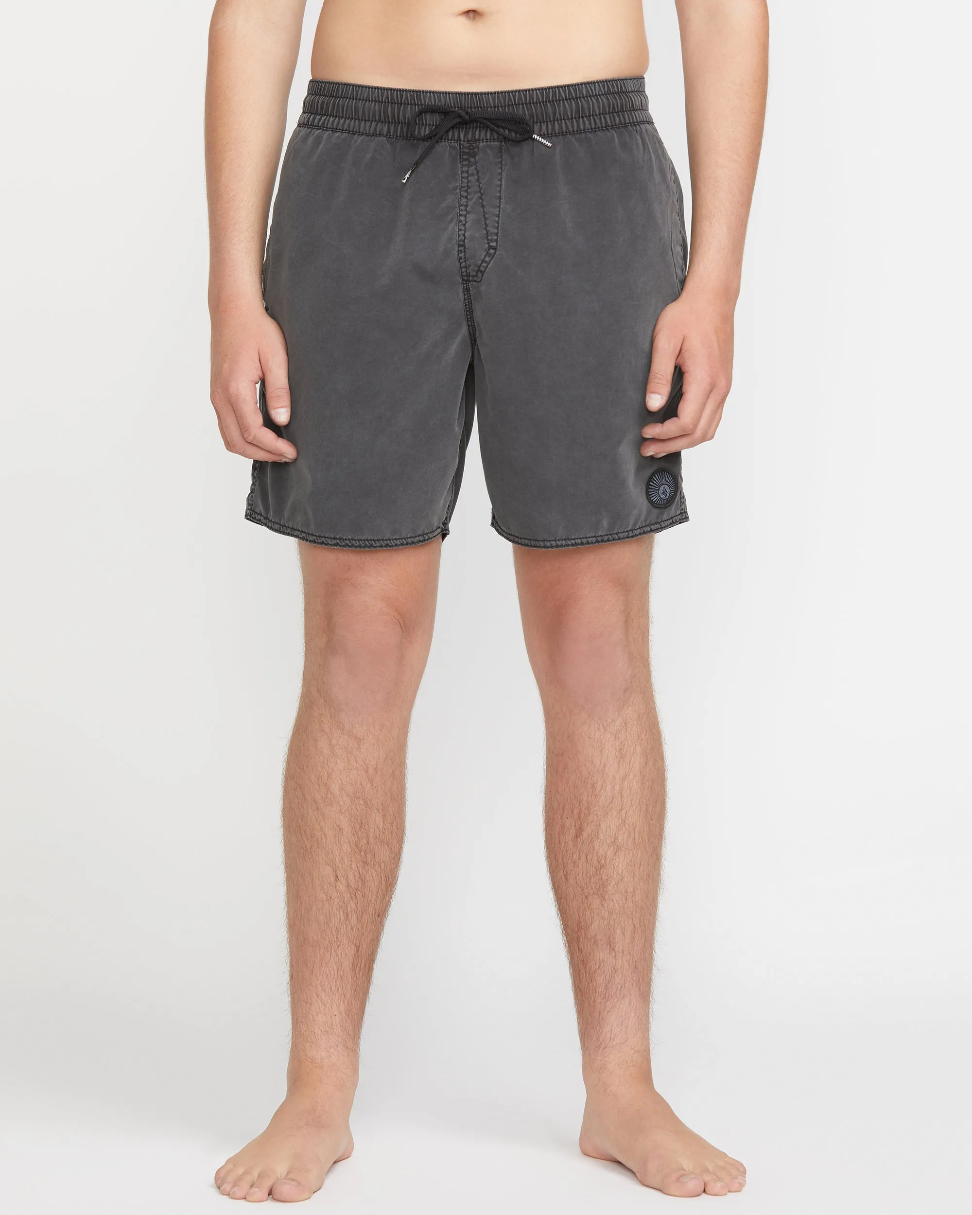 Center Trunk 17" Boardshort - BLACK