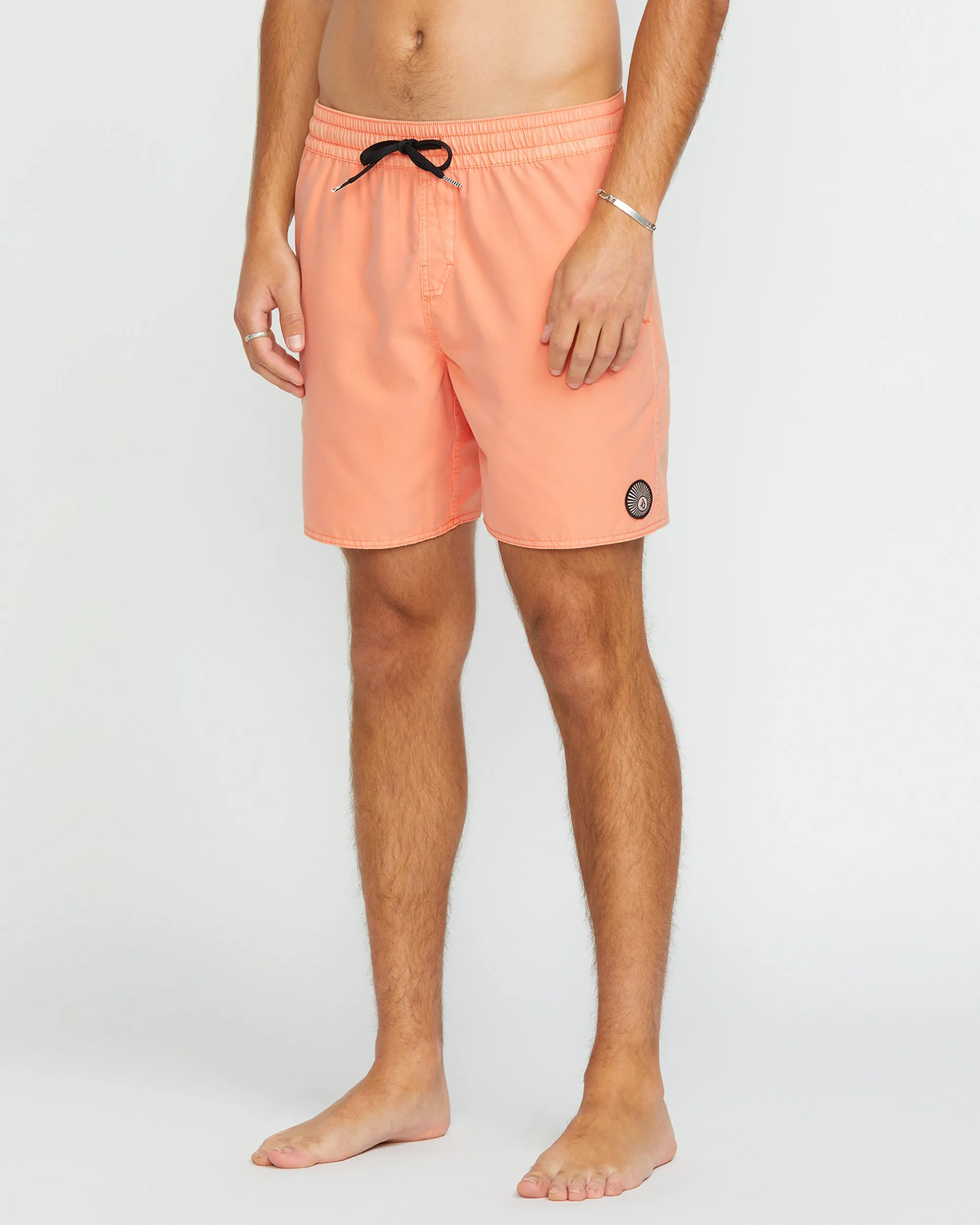 Center Trunk 17" Boardshort - PALE PEACH