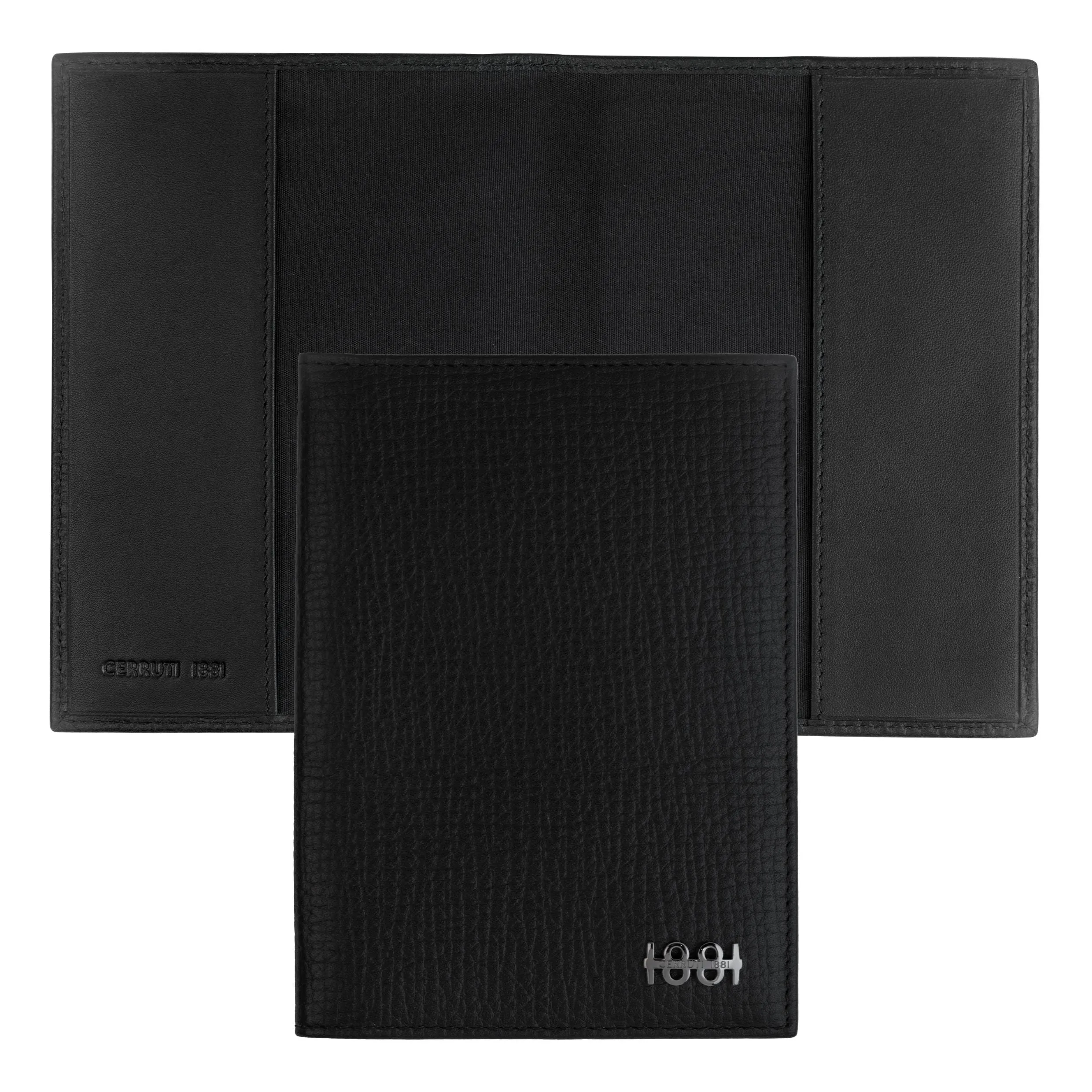 CERRUTI 1881 NLP012A-Passport cover Irving Black