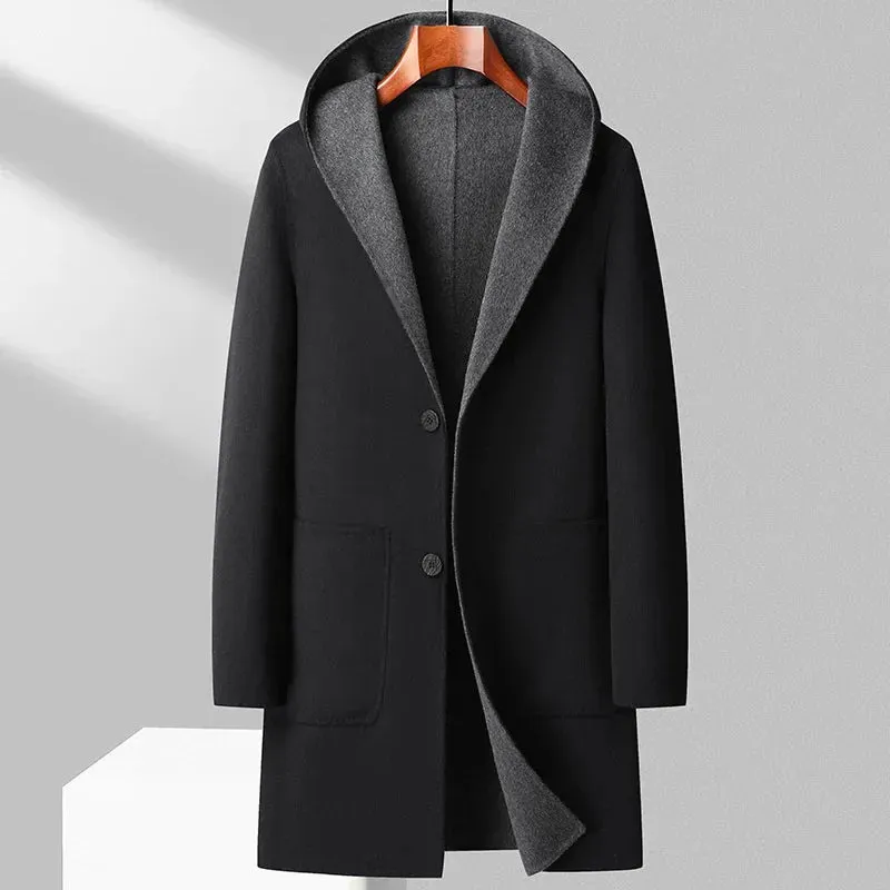Charles Merino Wool Overcoat