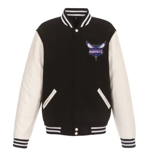 Charlotte Hornets Reversible Varsity Jacket
