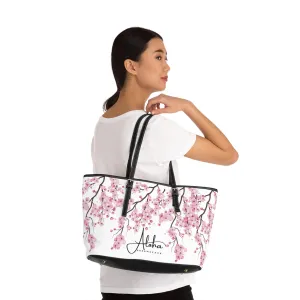 Cherry Blossoms- Zippered Shoulder Bag