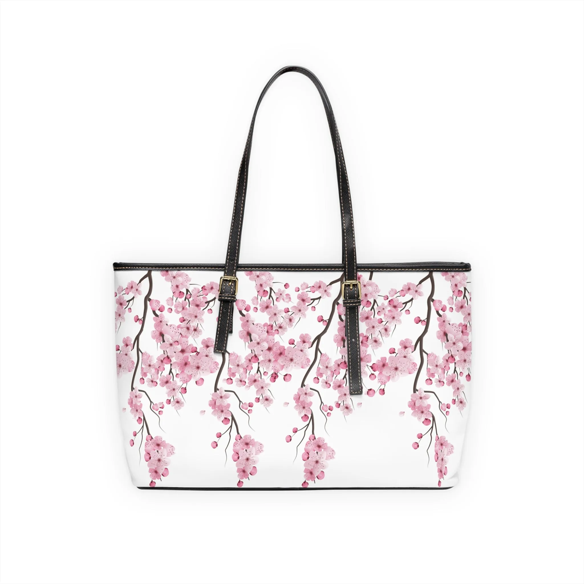 Cherry Blossoms- Zippered Shoulder Bag