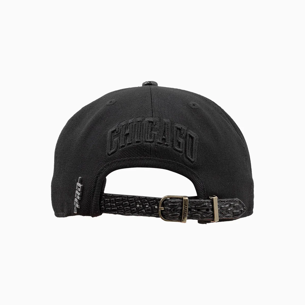 Chicago Bulls NBA Leather Visor Snapback Hat
