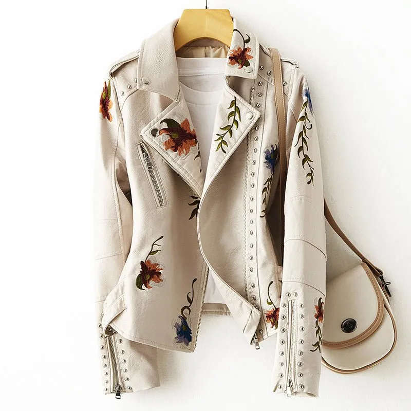 Chloé Rousseau Leather Jacket