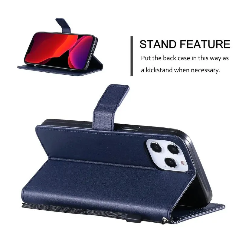 Choco Flip Leather Flipper Wallet iPhone Case