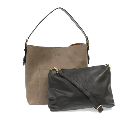 Classic Hobo With Removable Crossbody Pouch