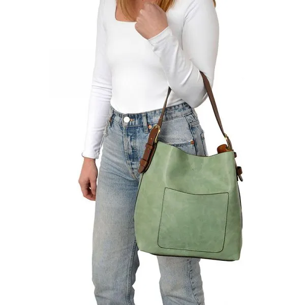 Classic Hobo With Removable Crossbody Pouch