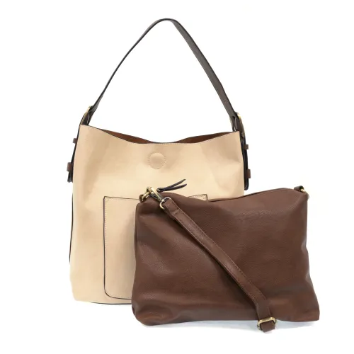 Classic Hobo With Removable Crossbody Pouch