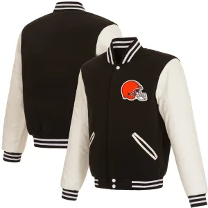 Cleveland Browns Reversible Varsity Jacket