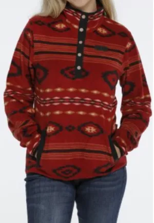 CLMAK9820008 Womens Cinch Polar Fleece Pullover